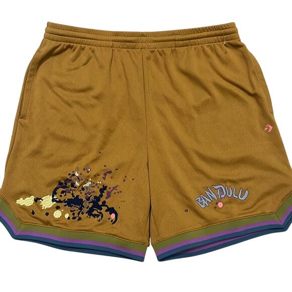 Converse Basketball Shorts Bandulu Collaboration Limited Edition Mens Large - Picture 1 of 15